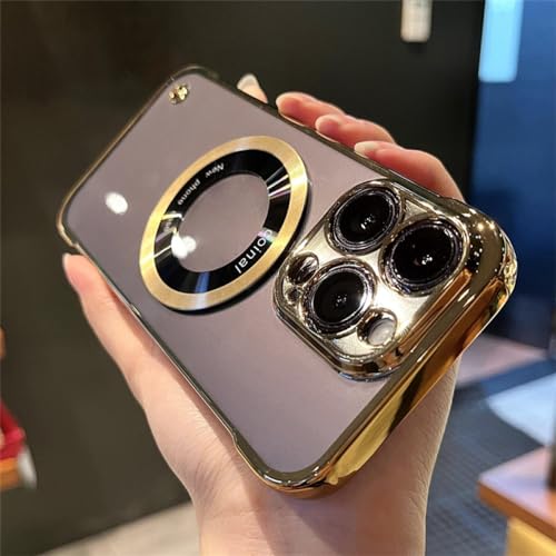 Étui avec trou de placage sans cadre pour iPhone 14 en voyage