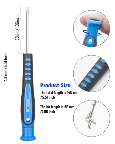 image for ROTATION 12-Piece Precision Screwdriver Set, Phillips, Slotted, Torx S