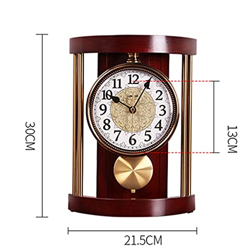 Reloj de oficina vintage silencioso para evitar distracciones 8