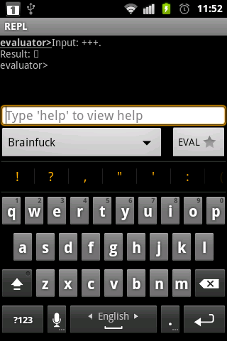 Brainf***REPL Module