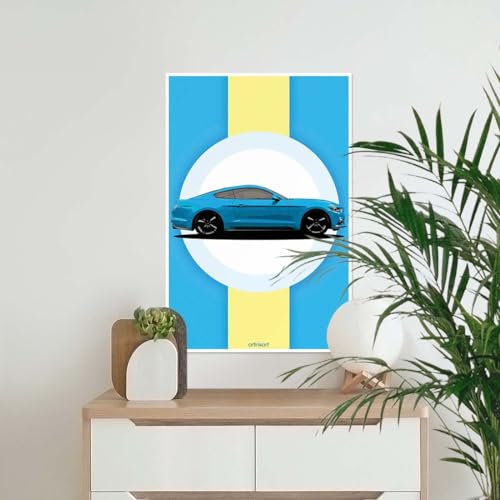 Image of ArtinKart- Sports Racing Car Poster, Car Posters for Wall, For Room, Posters for Boys Room, Supercar Poster (Paper, 12X18 Inches, Unframed)