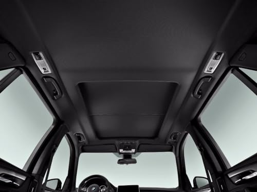 Auto Headliner Fabric Mesh Type 60" Wx98 L with Foam Backing Interior Replacement Headliner Material, for All Vehicles RV Boat Home Roof Upholstery Fabric, Black