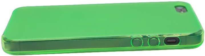 KAYSCASE Slim Soft Gel Cover Case for Apple new iPhone 5 / iPhone 5S, Retail Packaging with Screen Protector (Green)