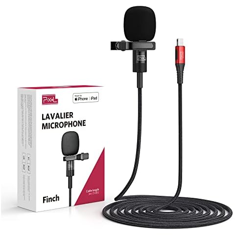 Pixel Lavalier Microphone for iPhone/iPad Cover