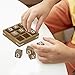 Handmade Wooden Tic Tac Toe Game for Kids 7 and Up - Great Gifts for Kids for All Occasions