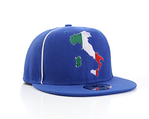 Preisvergleich Produktbild Underground Kulture Italien Blau Snapback Baseballkappe (Italy)