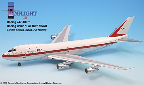 DieCast Boeing 747-100 Roll Out Scheme (1:200); IF742001A
