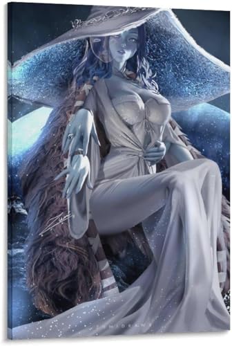 Elden Ring Game Ranni The Witch Posters Canvas Wall Art (Poster 20x30)