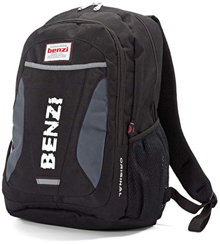 Benzi: Mochila BZ5248  Negro Gris