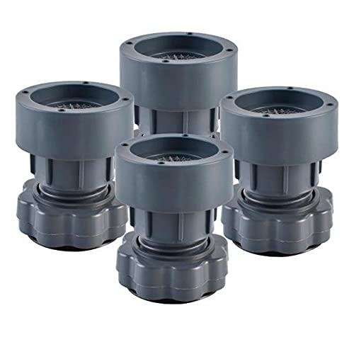 Tappetino in Gomma per Lavatrice 8PCS. Lavatrice Piede Piede Anti-Slip Assorbimento Anti-Slip Assorbimento Regolabile Paefolo Universale Pad Aspirazione Muto Pad Stazione Stabile Elevato Gomma (Size