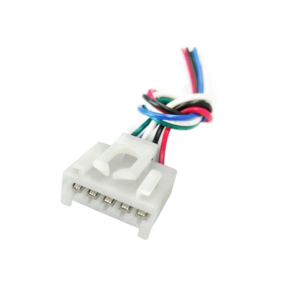 Kit connettori auto Compatibile con FIAT per Panda 169 2003-2012 51277277 Connettore per lampada fanale posteriore a 5 pin cablaggio precablato
