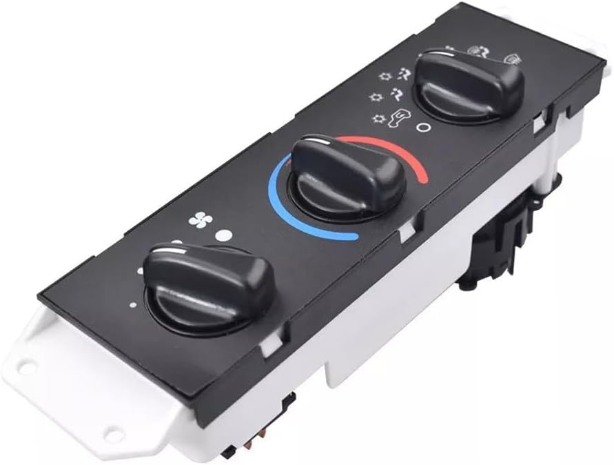 AC Control Panel Switch 55037473AB for Jeep for Wrangler for TJ 1999-2004 Air Conditioning Temperature Regulator Replacement Part Easy Installation
