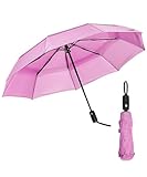Mr. Pen- Windproof Travel Umbrella, Small Water-Resistant Automatic Folding Umbrella for Rain and Sun, Light, Compact and Portable for Women & Men, Fits Car & Backpack