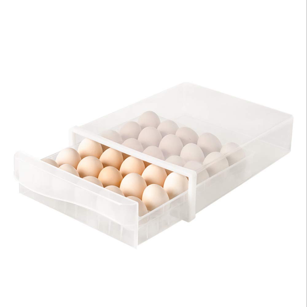 Boîte de stockage d'oeufs cassés évités grâce au plastique rigide