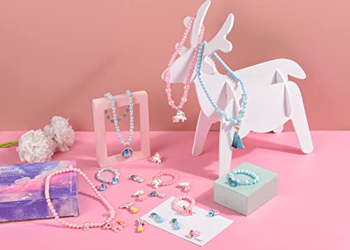 MEOWMEE Gioielli Bambina, 20 Pezzi Sets di