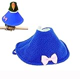ZJWP Adjustable Bird Parrot Tapered Collar, Bird Anti-Bite Collar Recovery Collar, Help Wound...