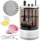 Pinselreiniger Make Up Elektrisch,Electric Makeup Brush Cleaner,Make Up Pinselreiniger Trockner, Tragbarer Automatischer USB Make up Pinselreiniger, für die meisten Größen von Make up Pinseln (Weiß)