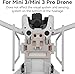 Craznick Mini 3/3 Pro Landefüße Erweiterte Fahrwerk Landegestell Faltbares Landing Gear Schnellverschluss-Verlänger... Bein für DJI Mini 3 Series Drohnenzubehör