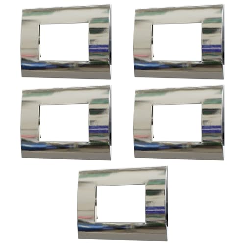 Plaque 3 modules Vimar Arke pas cher lot de 5 plaques technopolymère
