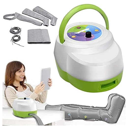 GRIDINLUX | Equipo completo de Presoterapia para casa AirPress PETIT | Accesorios Brazos, Piernas, Glúteos y Abdomen | 3 Programas secuenciales y 10 intensidades | Fácil Manejo | Eficacia Profesional