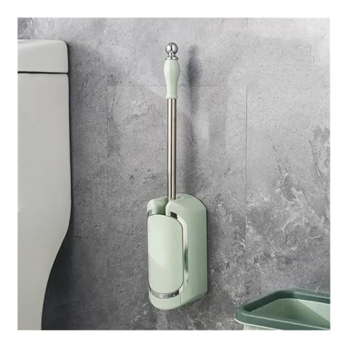 Brosse de toilette murale à long manche et base de vidange - 7