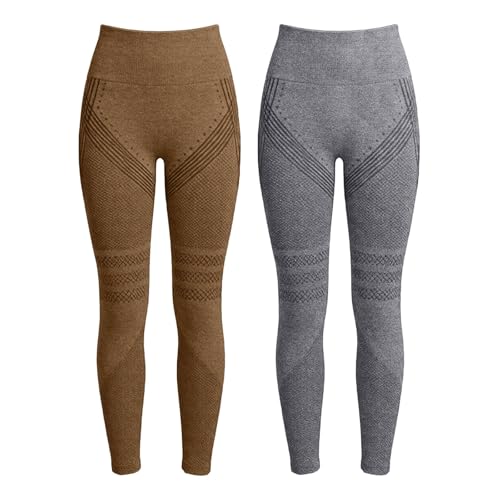 Leggings anticelulíticos de deporte con control de abdomen para correr 2