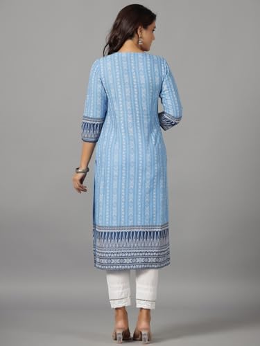 Image of Juniper Women's Rayon Regular Kurta
