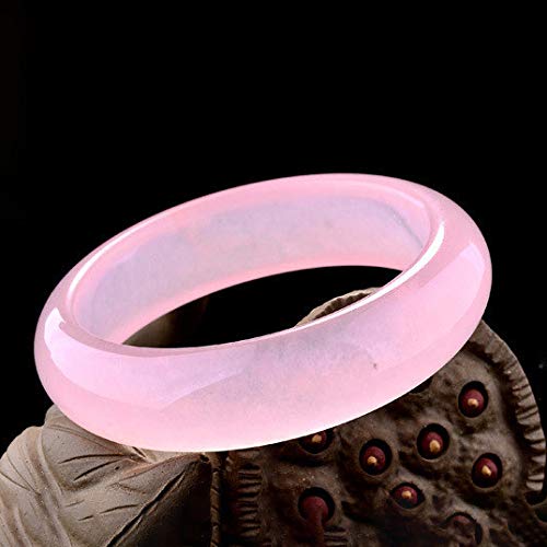 Bracelet en jade quartzite rose idéal pour sublimer vos tenues