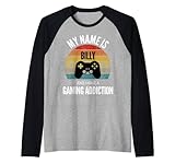 Este producto dice que mi nombre es Billy y tengo una adición para juegos. Es un regalo perfecto para cualquier jugador