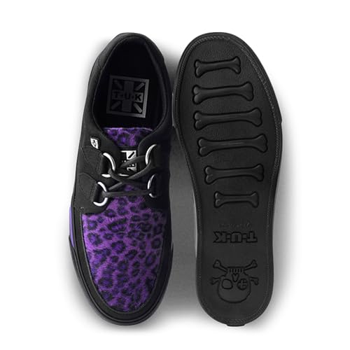Image of TUK Suede Creeper Sneaker Shoes for Women and Men, D Ring Lace Up Shoes