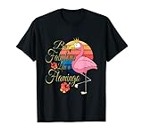 Be Fabulous Like A Flamingo Inspirational Beach Gift Summer T-Shirt for Men Women Kids