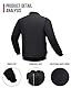 RIDEIRON Motorradjacke Herren Sommer Vier Jahreszeiten 3-in-1 Abnehmbare Weste CE Schulter- und Ellbogenschützer Modische und lässige Motorradschutzbekleidung Schwarz XXL