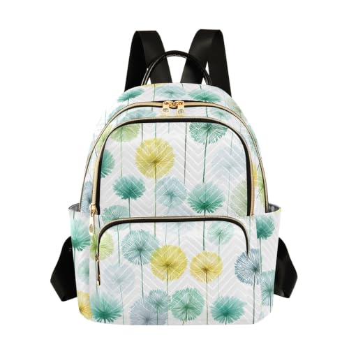 Sac à dos aquarelle pissenlit idéal pour les sorties décontractées en ville
