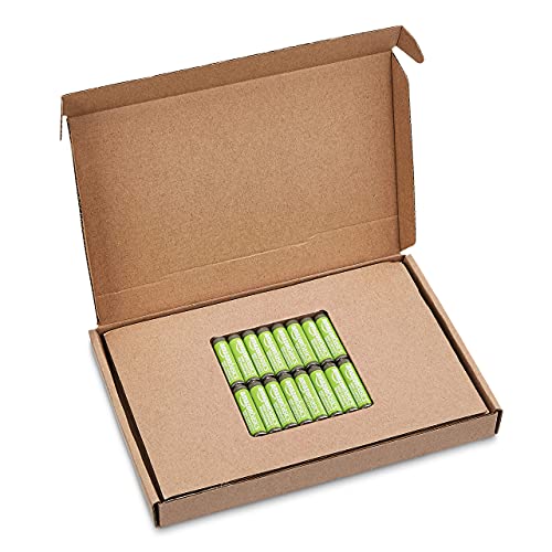 Amazon Basics 16er-Pack wiederaufladbare AAA-NiMH-Akkus mit hoher Kapazität, 850 mAh, 1,2 V, bis zu 500-mal aufladbar, vorgeladen 4