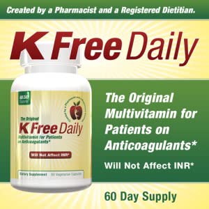K Free Daily - No Vitamin K - Safe For People On Blood Thinners #TOP4