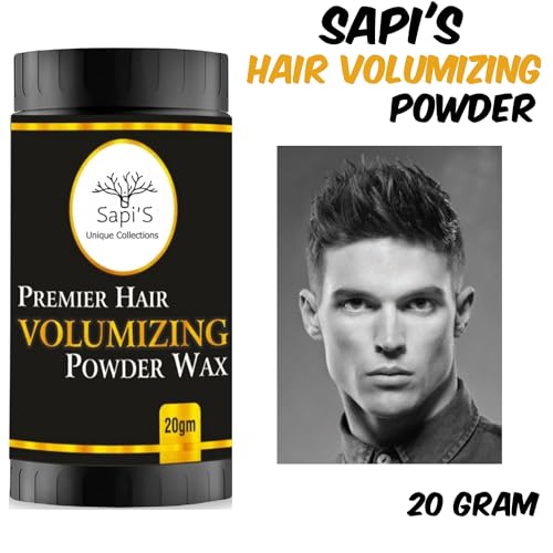 Image of Sapi'S | Premium Hair Volumizing powder for men | Matte Finish | 24 hrs hold | 100% natural & safe hair styling powder