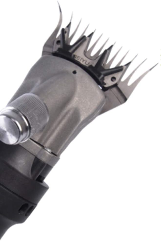 CGOLDENWALL 350W Electric Sheep Shear Goat Shear Clipper Wool Shear with 13 teeth Curved Blade for Sheep/Goats/Cattle