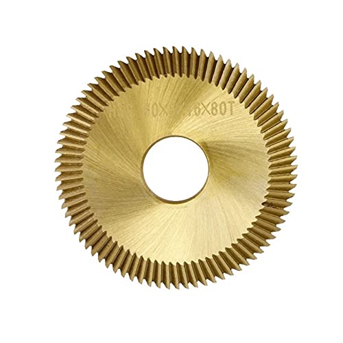 Tiempo DE ZUAN 60x6x16x8 0t hss Hoja de Corte de Llave for Llave Horizontal Copia de Copia Clave de Corte Cuchilla Circular Cortador de fresado Cajero de cerrajería Cover