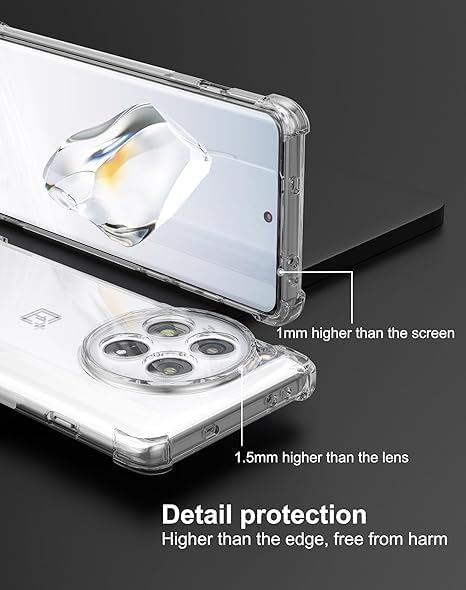 Image of Case Creation Brand -Plastic Mobile Cover For Realme 12 Pro+ (Soft & Flexible Back Case),Transparent