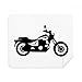 Black Mechanical Motorcycle Illustration Cleaning Cloth Screen Cleaner 2pcs Suede Fabric