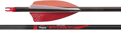 Victory Archery VForce 0.245" Standard Diameter Hunting Arrow (Spine: 400, 6 Pac