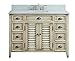 46” Benton Collection Cottage Look Abbeville Bathroom Sink Vanity Model CF-28325