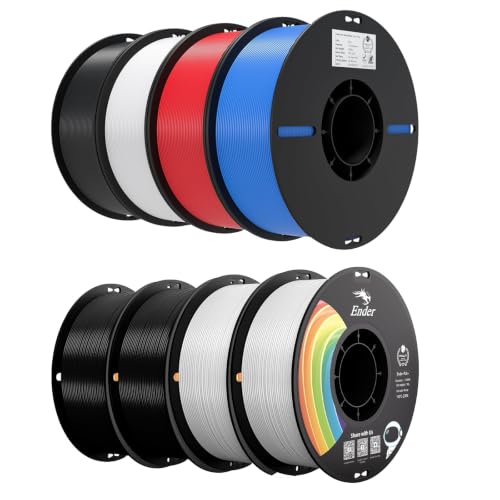 Creality PLA Filament 1.75mm 4KG Bundle PLA+ Filament 1.75mm 4KG, Total 8...