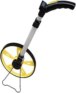 EVANEM measuring wheel Digital Distance Measuring Wheel with Carrying Bag,Digital LCD Display Large Measuring Wheel,Top Reading Center Line Measuring Wheel for Traffic Road On Site And Yard Measuremen