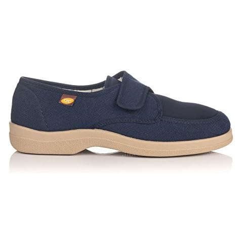 Zapatillas Lona Velcro para pies delicados Doctor Cutillas Cover