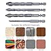 4pcs Strong Drilling Tool Set Multifunction Eccentric Drill Bit for for Home Projects Repair Various Applications Industrial Strength Drill Set