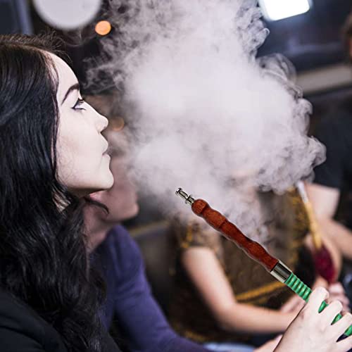 Shisha Shisha Vollglas mit Metallgehäuse -billige Shisha inklusive Perforatorzange 10 Kohlen und Düsen - Komplette… – Bild 8