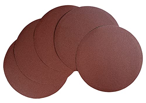 Güde 38359 230 K120 5-Piece Velcro Sanding Discs Red - Image 2