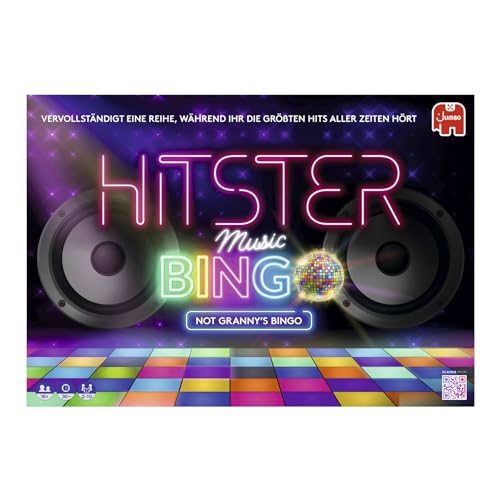Hitster Bingo, Musik-Brettspiel, ab 16+ Jahren, 2-10 Spieler, Perfekt für Spielabende, Partys und Familienspaß, Deutsch (DE) – Bild 4