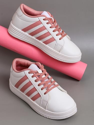 Image of ATHCO womens Aira Women's Sneakers Comfortable Walking, Running & Casual Shoes Stylish Lightweight Design with Steady Grip Casual Sneaker Shoes for Women Soft Cushioned Insole Sneakers for Women AIRA ATHCO
